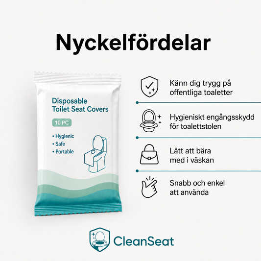 CleanSeat – Slipp obehaget på offentliga toaletter